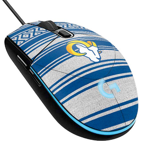 NFL Los Angeles Rams Trailblazer G203 Prodigy RGB Wired Gaming Mouse Skin